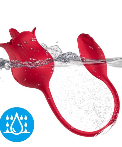 ARMONY - ROZE CLITORIS STIMULATOR VIBRATOR MET STAART 10 MODI ROOD ARMONY - ROZE CLITORIS STIMULATOR VIBRATOR MET STAART 10 MODI ROOD