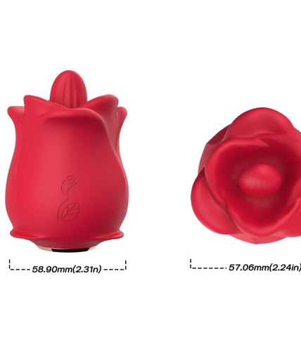 Armony – Rose 10 Modes Licking Clit Vibrator Red Armony – Rose 10 Modes Licking Clit Vibrator Red