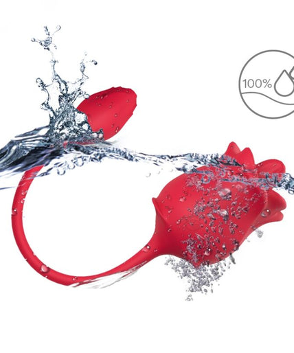 Armony – Pink 2 In 1 Suction Stimulator & Vibrator 10 Modes With Red Tail Armony – Pink 2 In 1 Suction Stimulator & Vibrator 10 Modes With Red Tail