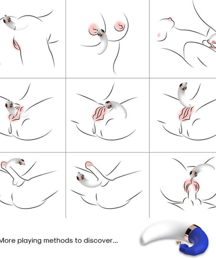 Armony – Sweetmoon Clitoris- en G-spotzuiger Blauw Armony – Sweetmoon Clitoris- en G-spotzuiger Blauw