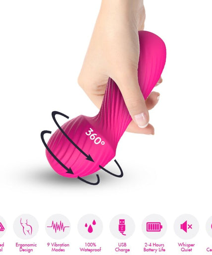 Armony – Dazzle Massager & Vibrator Small Fuchsia Armony – Dazzle Massager & Vibrator Small Fuchsia