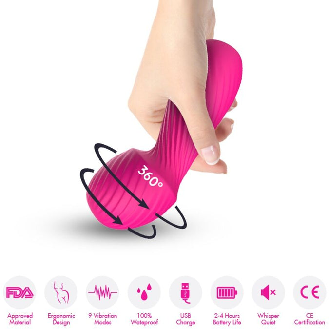 Armony – Dazzle Massager & Vibrator Klein Fuchsia