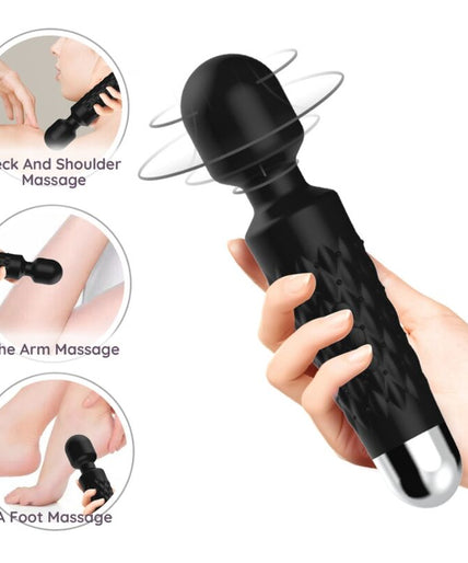 Armony – Postman Massager & Vibrator Super Flexible Head Black Armony – Postman Massager & Vibrator Super Flexible Head Black