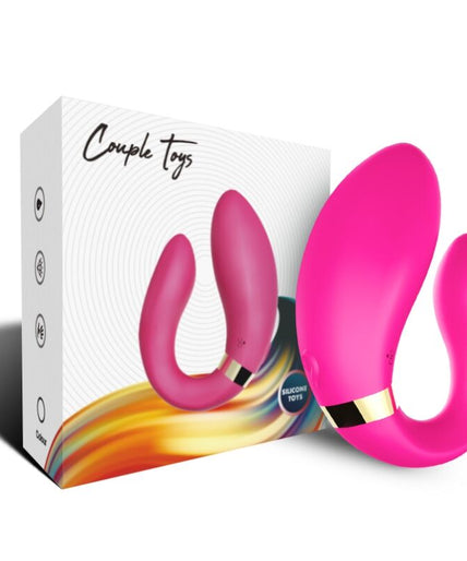 Armony – Crescent Vibrator For Couples Remote Control Fuchsia Armony – Crescent Vibrator For Couples Remote Control Fuchsia