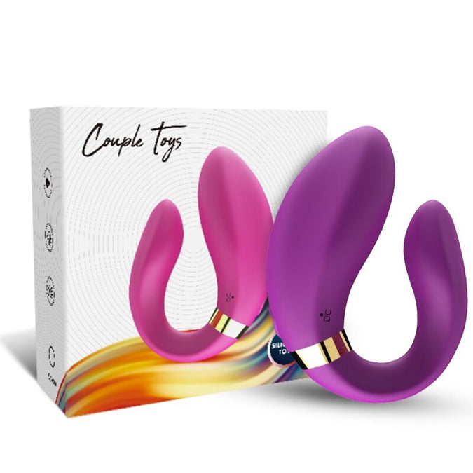 Armony – Crescent Vibrator For Couples Remote Control Purple