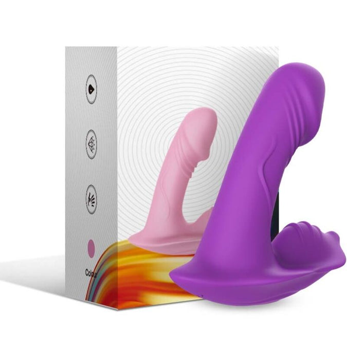 Armony – Fluitje Vibrator Inbrengbaar Afstandsbediening Paars