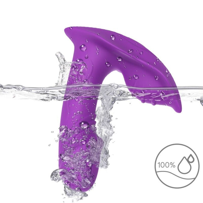 Armony – Fluitje Vibrator Inbrengbaar Afstandsbediening Paars