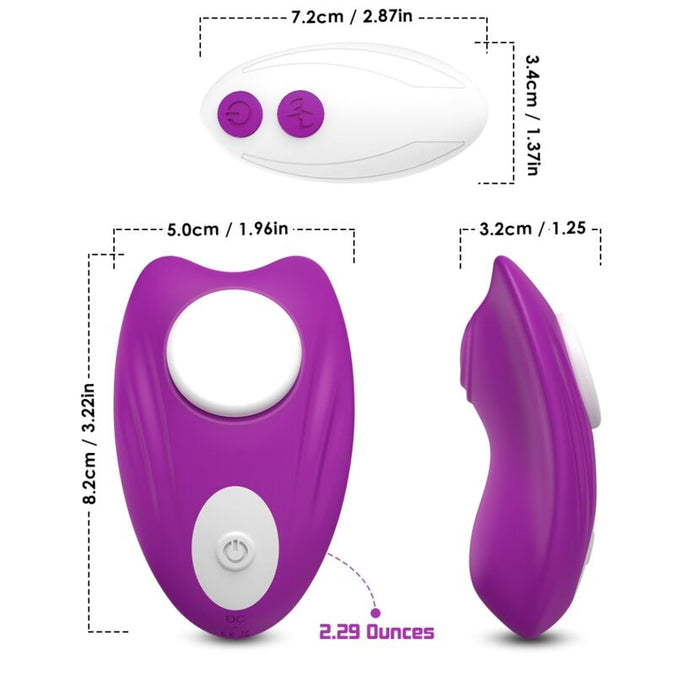 Armony – Butterfly Wearable Panties Vibrator Remote Control Purple