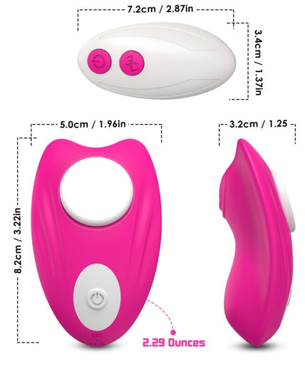 ARMONY - BUTTERFLY WEARABLE PANTIES VIBRATOR REMOTE CONTROL PINK ARMONY - BUTTERFLY WEARABLE PANTIES VIBRATOR REMOTE CONTROL PINK