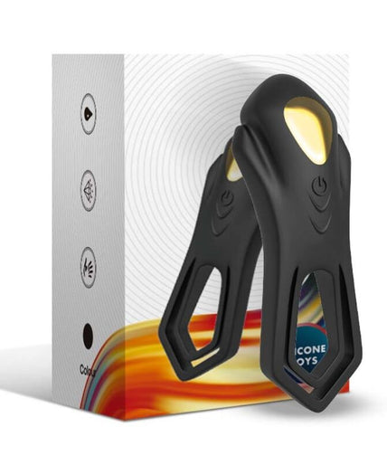 ARMONY - ROADSTER VIBRATOR DOUBLE RING REMOTE CONTROL BLACK ARMONY - ROADSTER VIBRATOR DOUBLE RING REMOTE CONTROL BLACK
