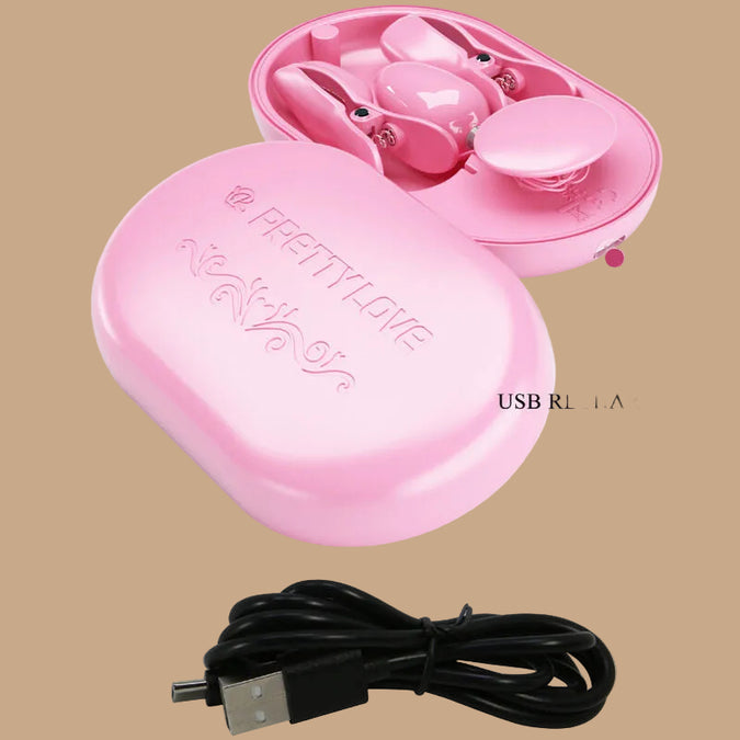 PRETTY LOVE - SURPRISE BOX PINK ELECTRO STIMULATION TWEEZERS