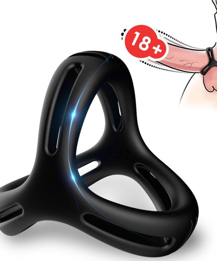 Armony – X – Ring Multipositie Zwart Armony – X – Ring Multipositie Zwart