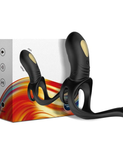ARMONY - JOY JUMPER RING VIBRATOR FOR COUPLES & ANAL PLUG BLACK ARMONY - JOY JUMPER RING VIBRATOR FOR COUPLES & ANAL PLUG BLACK