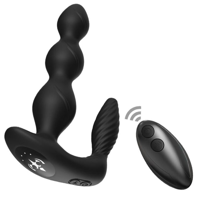 Armony – Manfun Vibrator & Stimulator Anal Plug Remote Control Black
