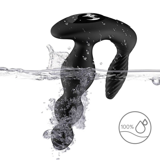 Armony – Manfun Vibrator & Stimulator Anal Plug Remote Control Black