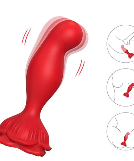 ARMONY - PINK VIBRATOR & ANAL PLUG REMOTE CONTROL RED ARMONY - PINK VIBRATOR & ANAL PLUG REMOTE CONTROL RED