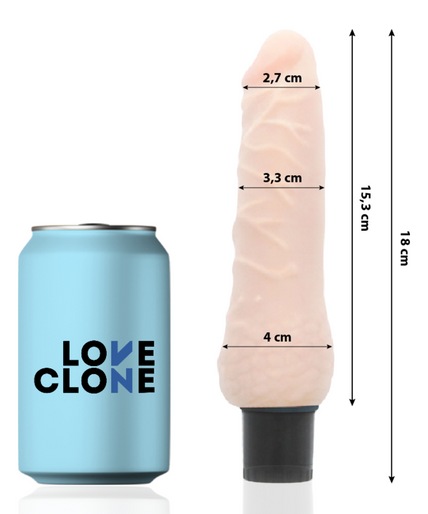 Loveclone – Sven Zelfsmerende Vibrator 18.5 Cm -O- 3.3 Cm Loveclone – Sven Zelfsmerende Vibrator 18.5 Cm -O- 3.3 Cm