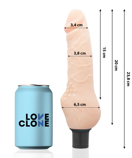 LOVECLONE - DAVEN SELF LUBRICATION REALISTIC 23.8 CM -O- 3.8 CM LOVECLONE - DAVEN SELF LUBRICATION REALISTIC 23.8 CM -O- 3.8 CM