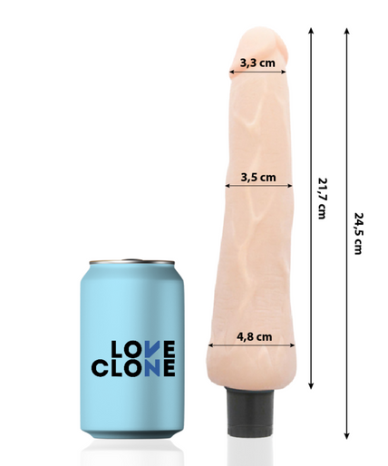 LOVECLONE - RAGNAR SELF LUBRICATION VIBRATOR 24.5 CM -O- 3.5 CM LOVECLONE - RAGNAR SELF LUBRICATION VIBRATOR 24.5 CM -O- 3.5 CM