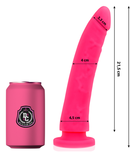 DELTA CLUB - TOYS PINK DILDO MEDICAL SILICONE 23 CM -O- 4.5 CM DELTA CLUB - TOYS PINK DILDO MEDICAL SILICONE 23 CM -O- 4.5 CM