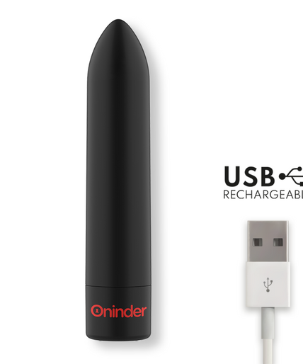 ONINDER - BERLIN BULLET VIBRATOR BLACK 9 MODES 8.5 X 2 CM - FREE APP ONINDER - BERLIN BULLET VIBRATOR BLACK 9 MODES 8.5 X 2 CM - FREE APP