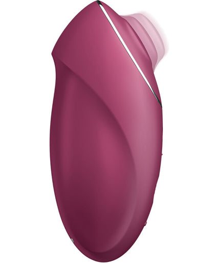 SATISFYER - TAP & CLIMAX 1 LAY-ON VIBRATOR RED SATISFYER - TAP & CLIMAX 1 LAY-ON VIBRATOR RED
