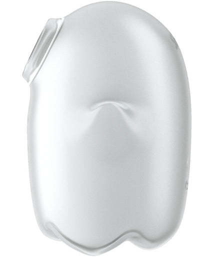 SATISFYER - GLOWING GHOST AIR PULSE & VIBRATOR WHITE SATISFYER - GLOWING GHOST AIR PULSE & VIBRATOR WHITE