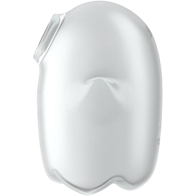SATISFYER - GLOWING GHOST LUCHTDRUK & VIBRATOR WIT