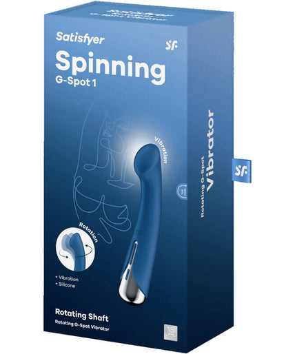 SATISFYER - SPINNING G-SPORT 1 ROTATOR VIBRATOR BLUE SATISFYER - SPINNING G-SPORT 1 ROTATOR VIBRATOR BLUE