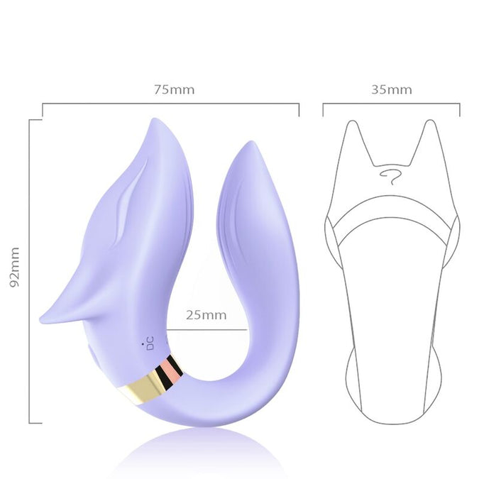 ARMONY - FOX VIBRATOR VOOR PAARTJES AFSTANDSBEDIENING PAARS