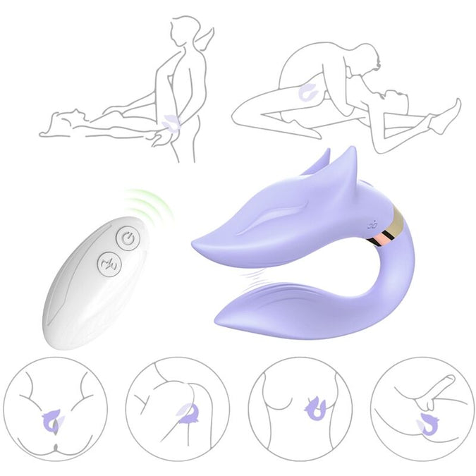 ARMONY - FOX VIBRATOR VOOR PAARTJES AFSTANDSBEDIENING PAARS