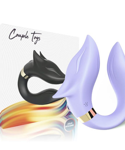 ARMONY - FOX VIBRATOR FOR COUPLES REMOTE CONTROL PURPLE ARMONY - FOX VIBRATOR FOR COUPLES REMOTE CONTROL PURPLE