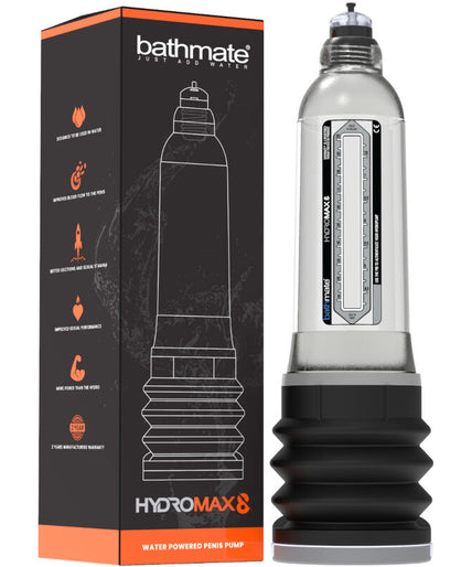 BATHMATE - HYDROMAX 8 CLEAR BATHMATE - HYDROMAX 8 CLEAR