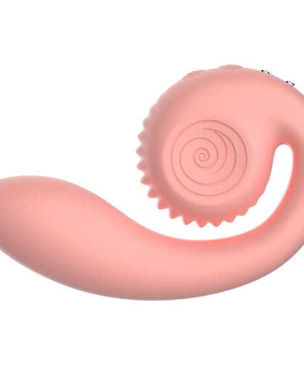SNAIL VIBE - GIZI DUAL STIMULATOR PINK SNAIL VIBE - GIZI DUAL STIMULATOR PINK