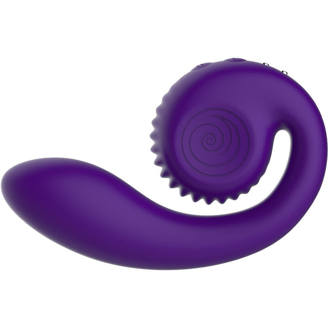 Snail Vibe – Gizi Dual Stimulator Purple