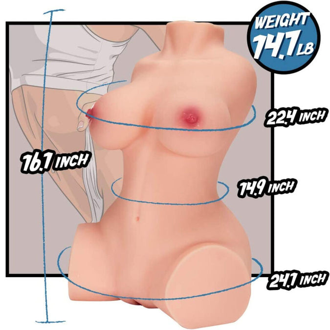 Armony – Realistisches weibliches Torso-Modell 10