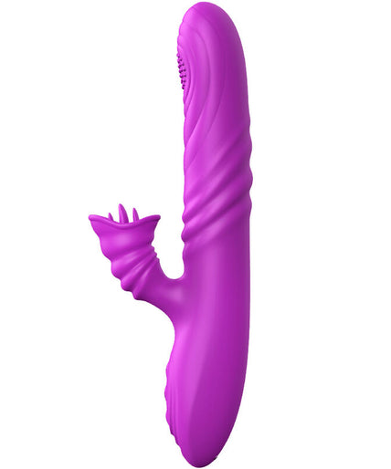 ARMONY - ANGELIA MULTIFUNCTION VIBRATOR WITH STIMULATING TONGUE VIOLET HEAT EFFECT ARMONY - ANGELIA MULTIFUNCTION VIBRATOR WITH STIMULATING TONGUE VIOLET HEAT EFFECT