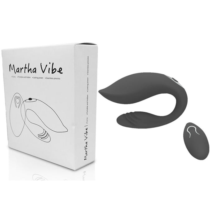 Armony – Martha Vibrator For Couples Black Remote Control