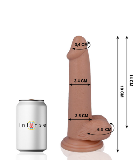 MR INTENSE - 10 REALISTIC COCK 18 CM -O- 3.4 CM MR INTENSE - 10 REALISTIC COCK 18 CM -O- 3.4 CM