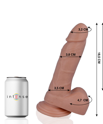 MR INTENSE - 14 REALISTIC COCK 18.5 CM -O- 3.8 CM MR INTENSE - 14 REALISTIC COCK 18.5 CM -O- 3.8 CM