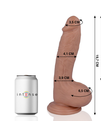 MR INTENSE - 17 REALISTIC COCK 19.7 CM -O- 4.1 CM MR INTENSE - 17 REALISTIC COCK 19.7 CM -O- 4.1 CM