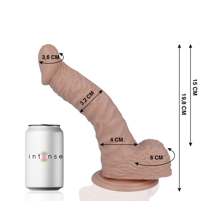 MR INTENSE - 18 REALISTISCHE PENIS 19.8 CM -O- 3.2 CM