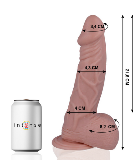 MR INTENSE - 25 REALISTIC COCK 21.8 CM -O- 4.3 CM MR INTENSE - 25 REALISTIC COCK 21.8 CM -O- 4.3 CM