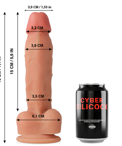 Pleasurements – Cyber Silicock – Oliver Ultra Realistic Liquid Silicone Dildo 19 Cm Pleasurements – Cyber Silicock – Oliver Ultra Realistic Liquid Silicone Dildo 19 Cm