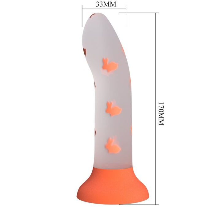 Pretty Love – Magical Nightfall G-Spot Dildo | Luminous Orange