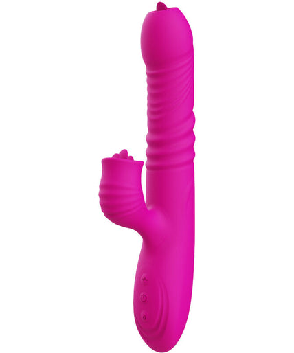 ARMONY - FANNY MULTIFUNCTION DOUBLE TONGUE VIBRATOR FUCHSIA HEAT EFFECT ARMONY - FANNY MULTIFUNCTION DOUBLE TONGUE VIBRATOR FUCHSIA HEAT EFFECT