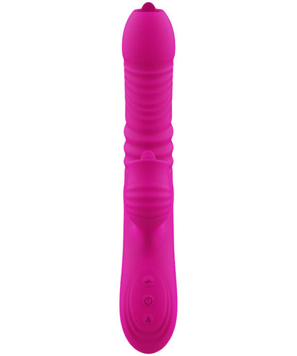 ARMONY - FANNY MULTIFUNCTION DOUBLE TONGUE VIBRATOR FUCHSIA HEAT EFFECT ARMONY - FANNY MULTIFUNCTION DOUBLE TONGUE VIBRATOR FUCHSIA HEAT EFFECT