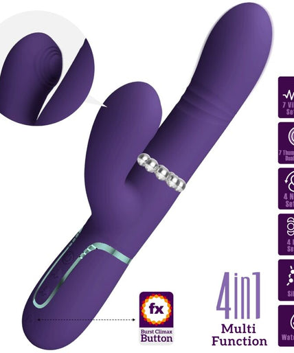 PRETTY LOVE - MULTIFUNCTION G-SPOT VIBRATOR PURPLE PRETTY LOVE - MULTIFUNCTION G-SPOT VIBRATOR PURPLE