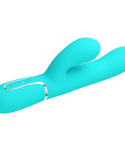PRETTY LOVE - MULTIFUNCTION G-SPOT VIBRATOR AQUA GREEN PRETTY LOVE - MULTIFUNCTION G-SPOT VIBRATOR AQUA GREEN