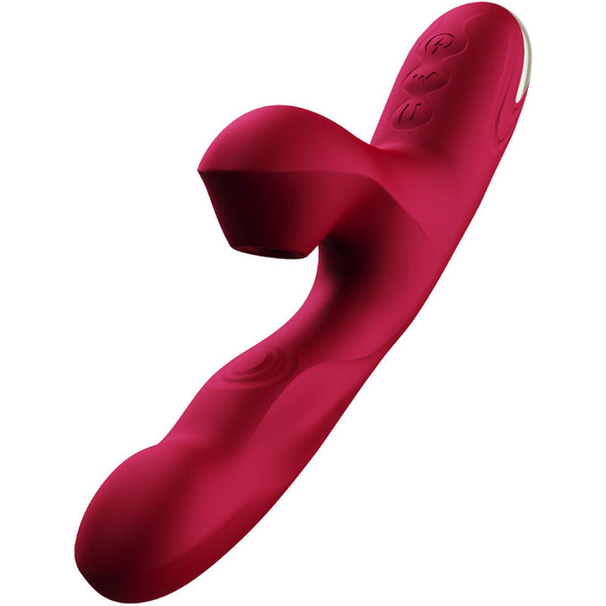 Armony – Bump Vibrator & Saugnapf Modell 2 Burgunderrot